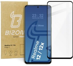 Bizon Szkło hartowane Glass Edge 2 do Realme 12 5G/12x 5G
