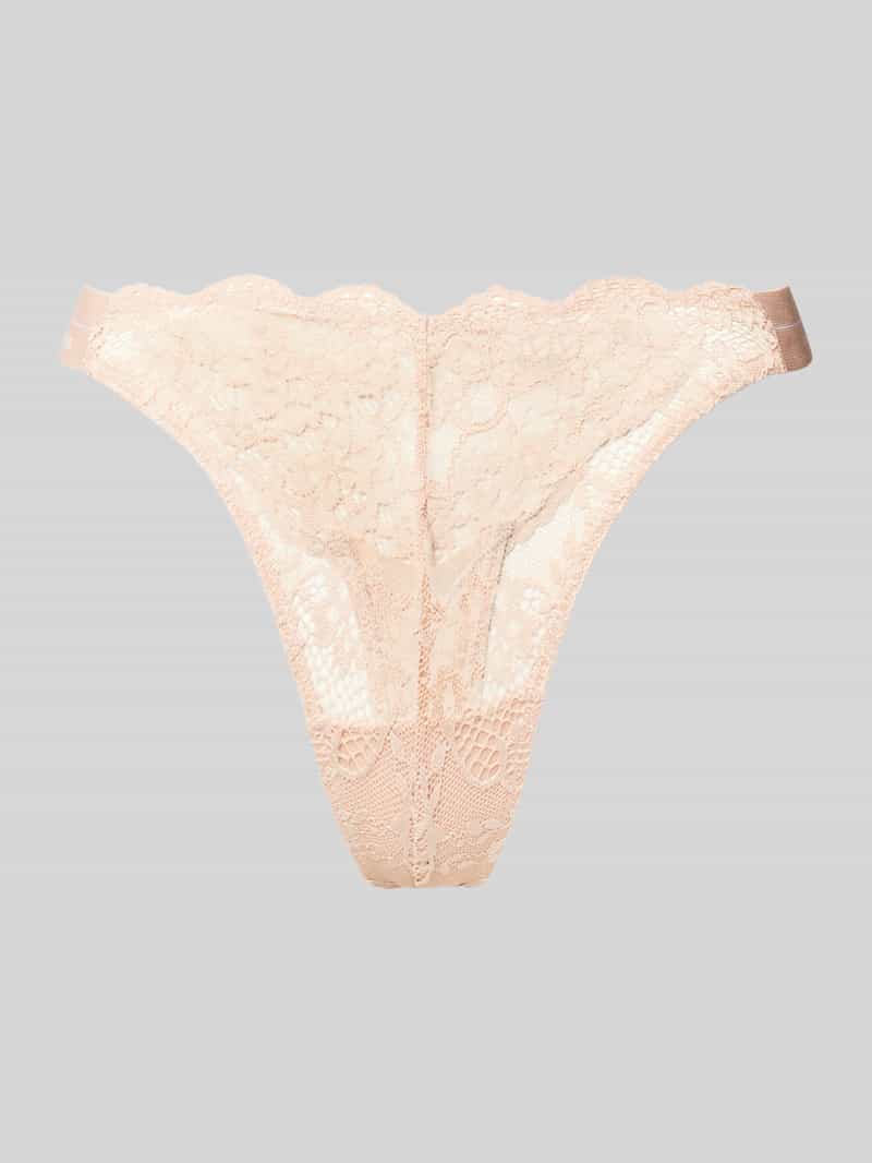 Stringi z koronkowym obszyciem model ‘JANE’