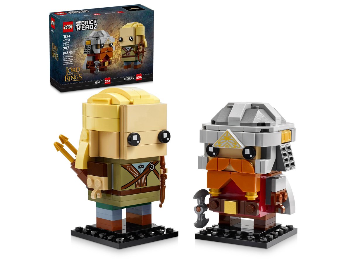 LEGO BrickHeadz 40751 Legolas i Gimli