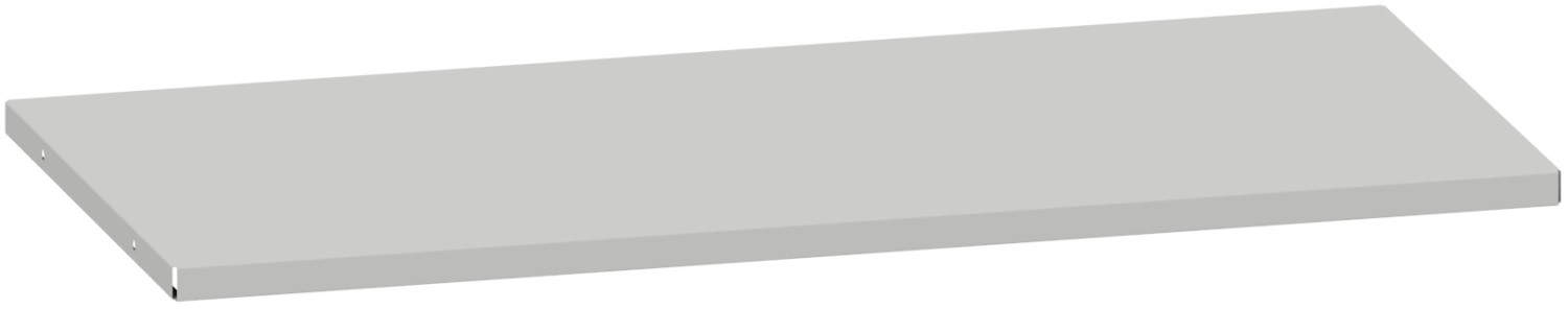 Dodatkowa półka do szafek metalowych, 1000 x 500 mm, szary, 1 szt