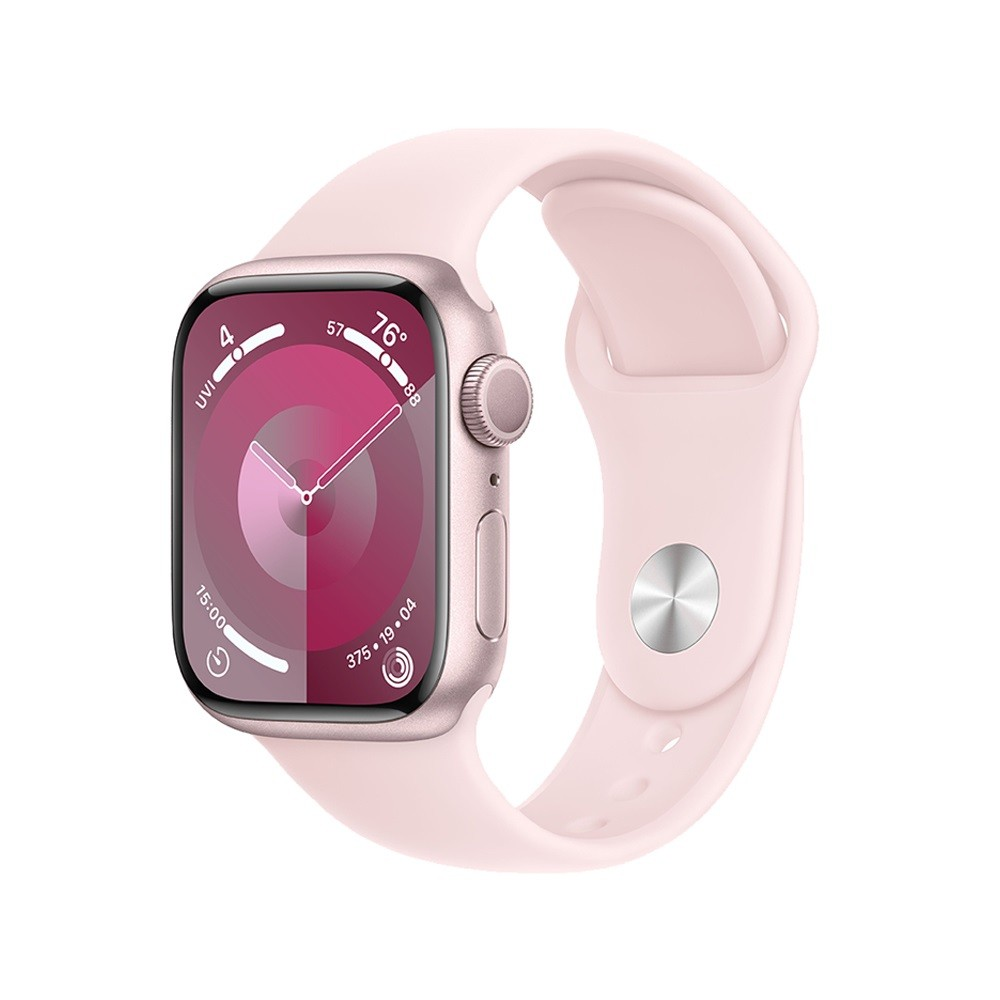 APPLE Watch 9 GPS 45mm Aluminium Sport M/L Różowy