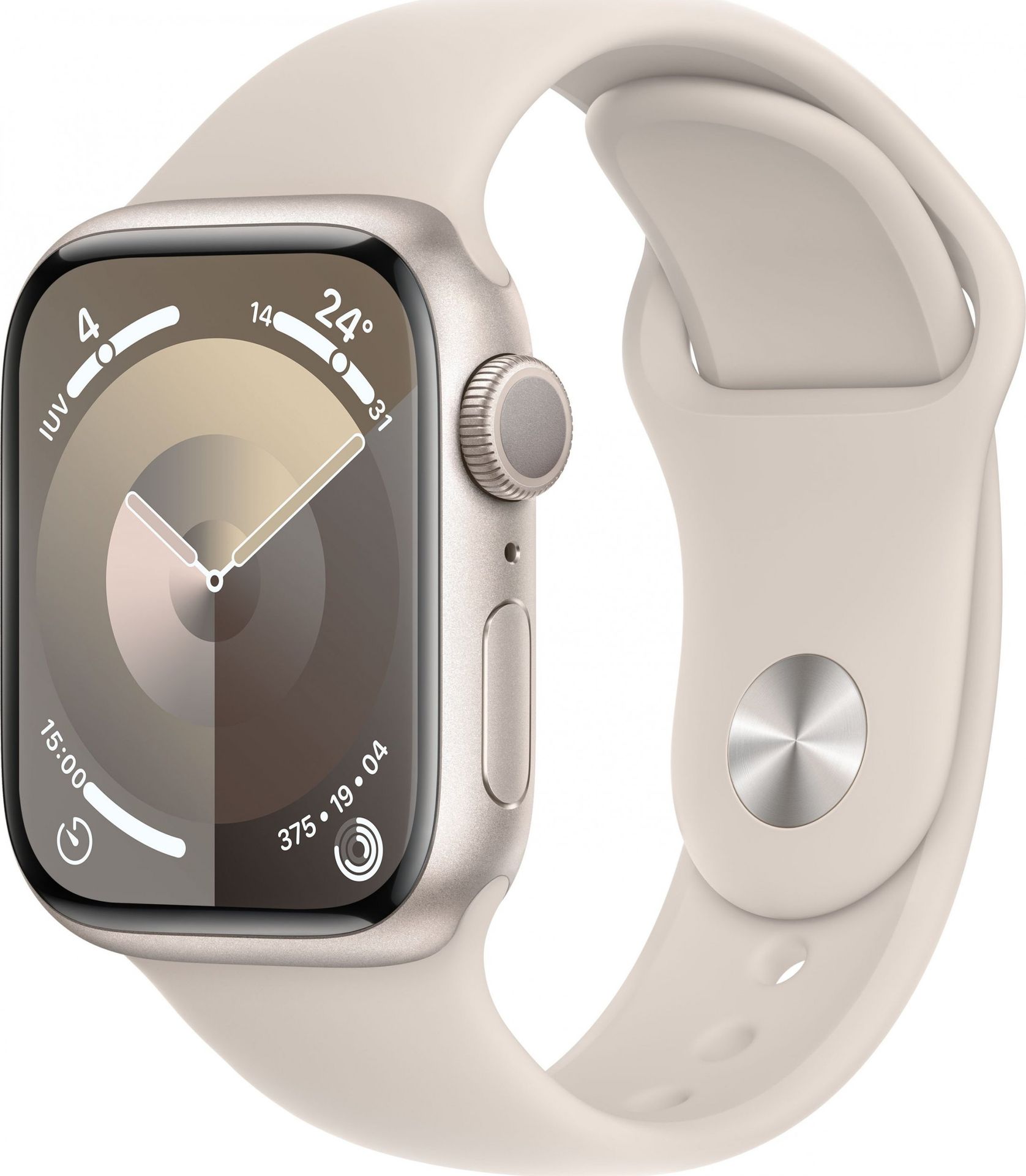 Apple Watch 9 GPS 41mm Aluminium Sport S/M Beżowy