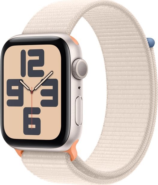 Apple Watch SE 2-gen GPS 44mm Opaska sportowa Beżowy