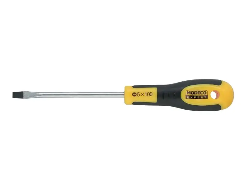 Modeco wkrętak uniwersalny płaski 6.0 X 125 mm Friendly Grip MN-10-019