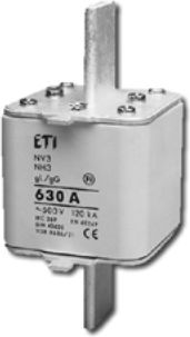 Eti-Polam Wkładka bezpiecznikowa KOMBI NH3 560A gG 500V WT-3 004186232 /3szt./ 004186232