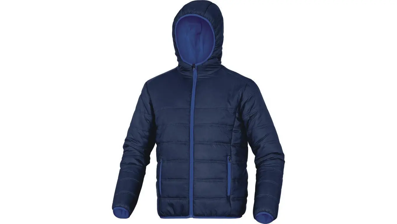 Delta Plus Kurtka puchowa pikowana z poliamidu kolor granatowo-niebieski rozmiar 3XL DOONBM3X DOONBM3X