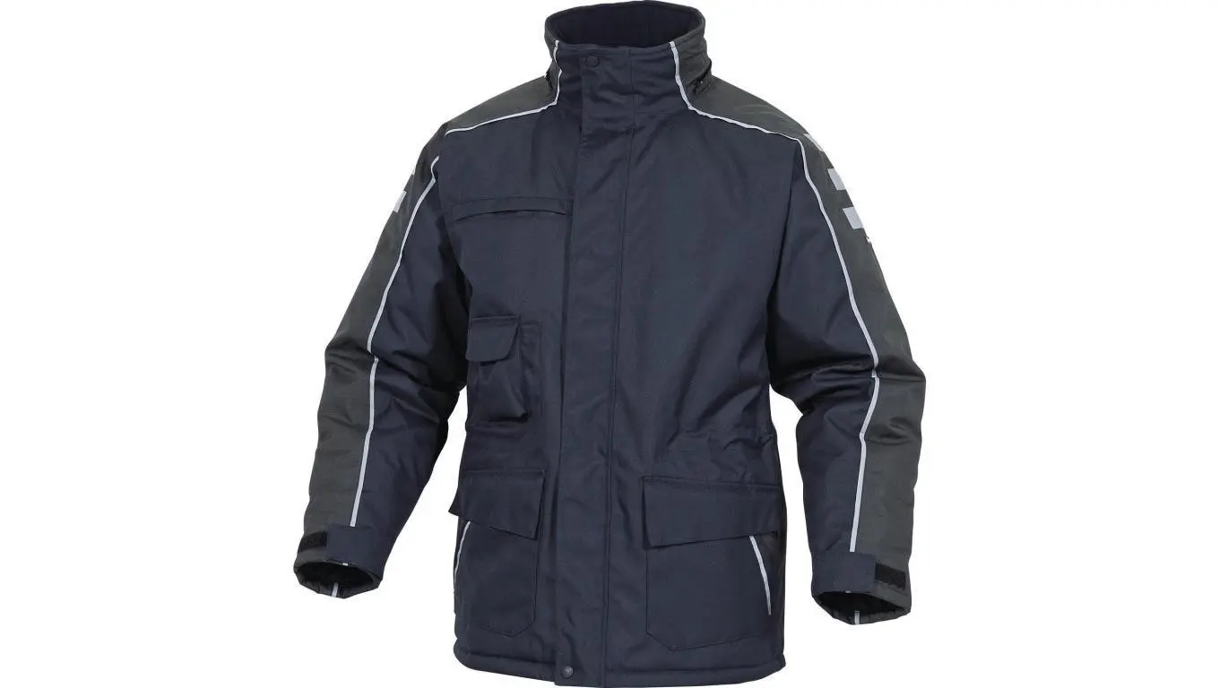 Delta Plus Kurtka ocieplana z poliestru Oxford powlekanego Pu kolor granatowy rozmiar L NORDLBMGT NORDLBMGT