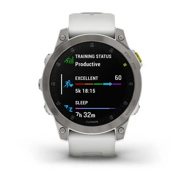 Garmin Garmin Epix 2 Sapphire Tytanowy Biały