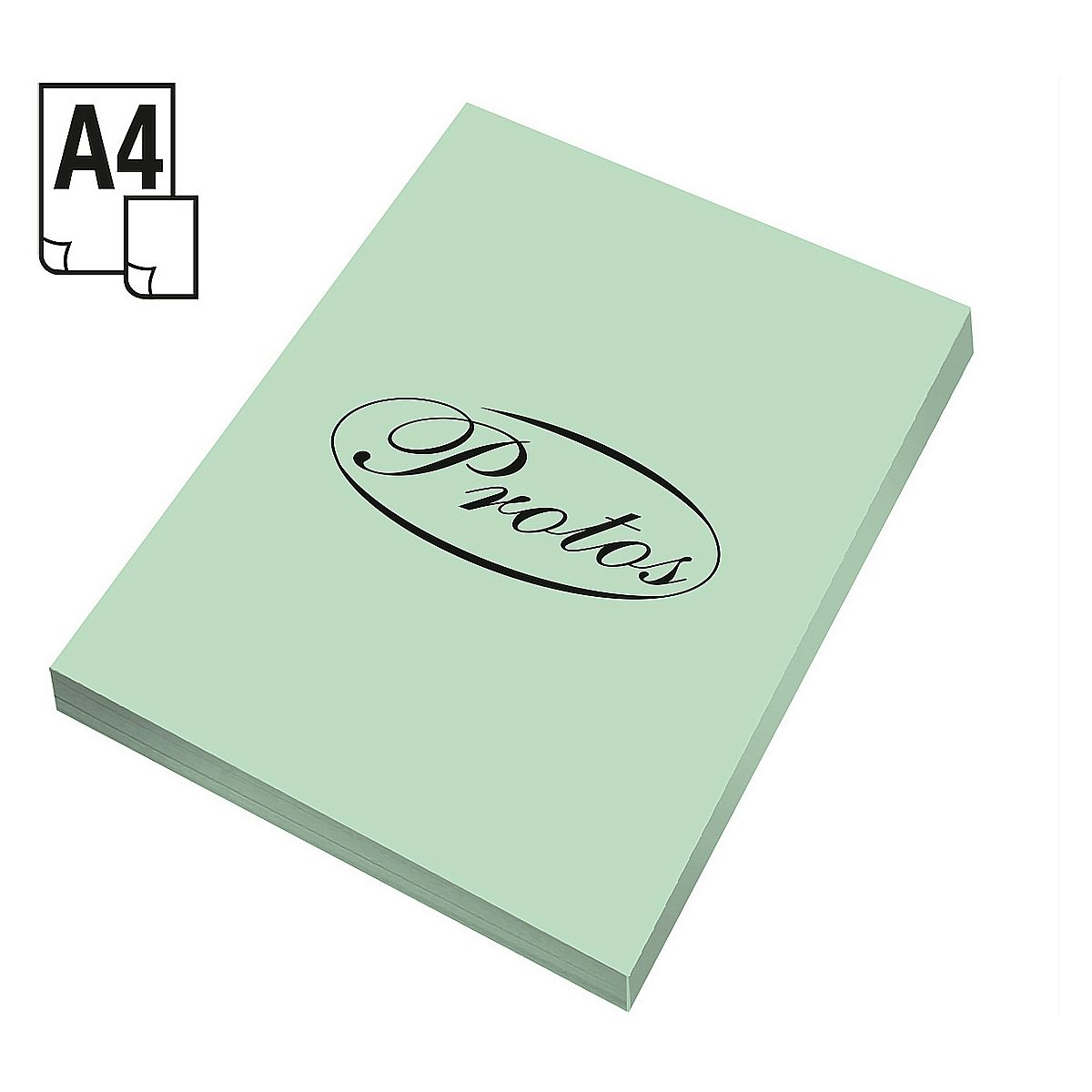 . Papier kolorowy ksero a4 160g seledynowy 50 ark