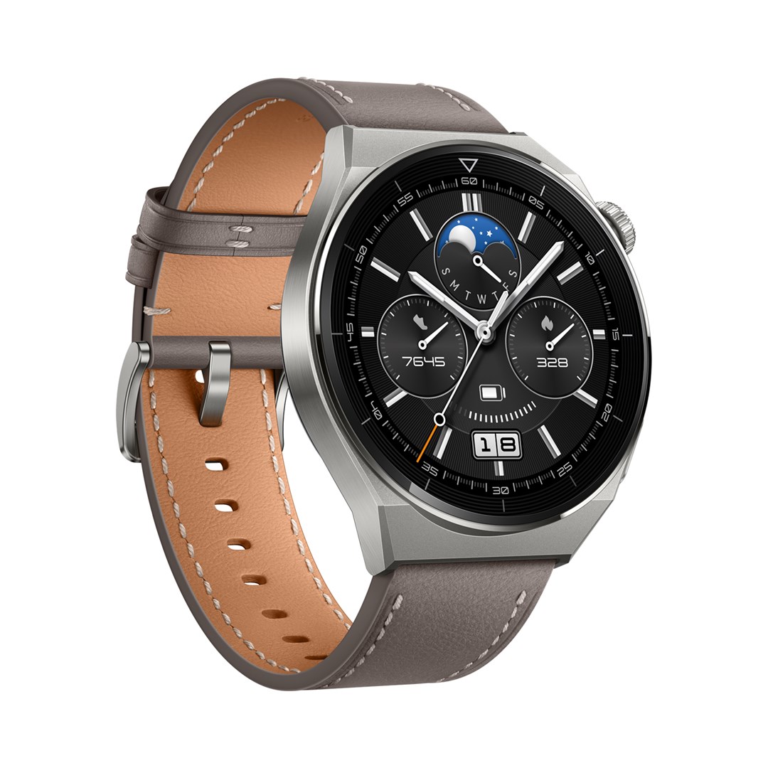Huawei Watch GT 3 Pro Classic 46mm Srebrno-brązowy