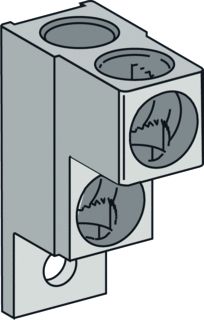 Schneider Electric Zlacza 2x(50-120) NSX250 3szt.) LV429218 LV429218