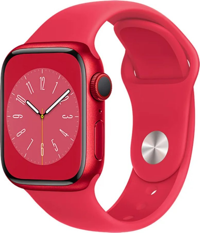 Apple Watch 8 41mm MNP73EL/A Czerwony