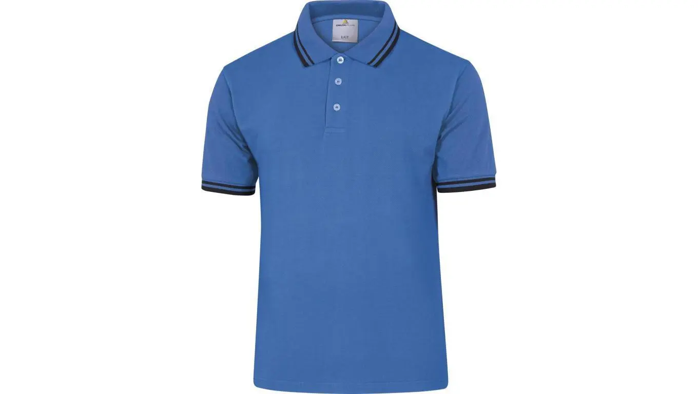 Delta Plus Polo 100% bawełna 200 G/M2 kolor niebieski rozmiar 3XL AGRABL3X AGRABL3X