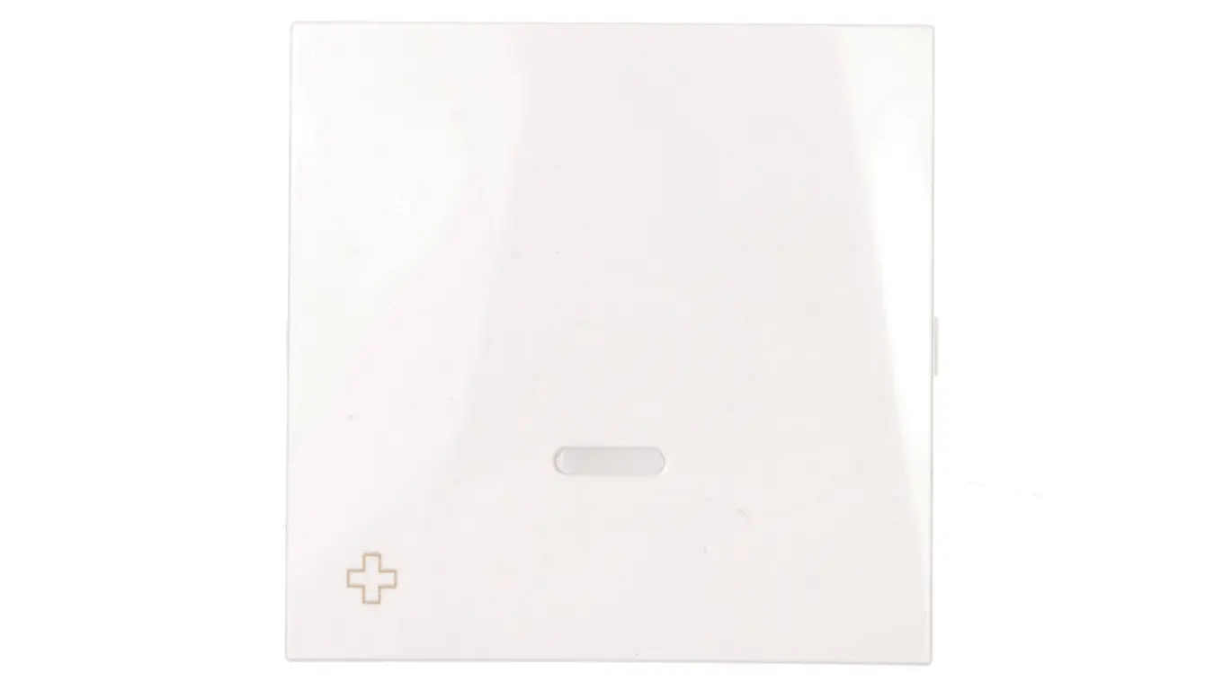 Kontakt Simon Kontakt_Simon Klawisz z oczkiem do mechanizmów SW1M, SW6M, SW7M, SP1M antybakteryjny biały DKW1L/AB11