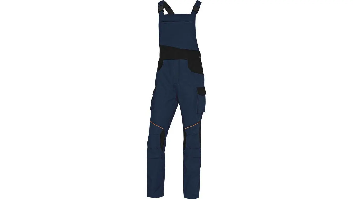 Delta Plus Ogrodniczki robocze kolor niebieski rozmiar XXL MCSA2MNXX MCSA2MNXX