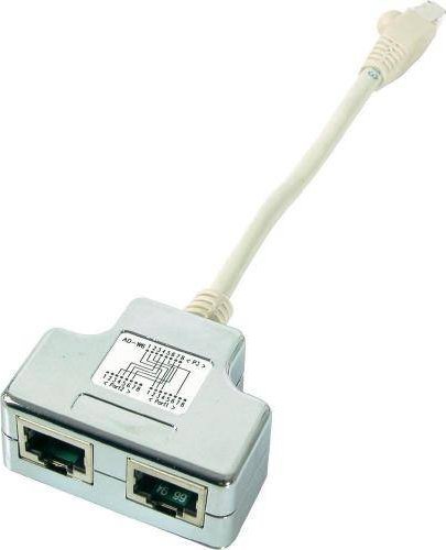 Фото - Дрiт i кабель EFB EFB T-Adapter Cat.5e 10/100BaseT/ISDN