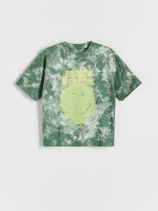 Reserved - T-shirt SmileyWorld® - morski