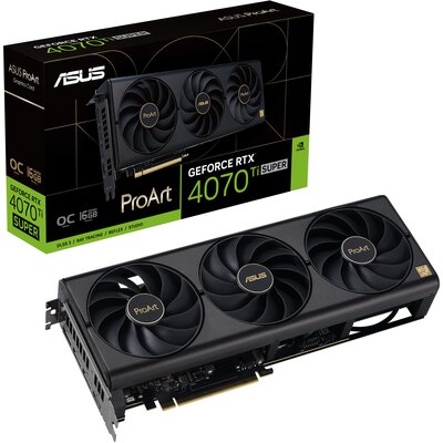 ASUS GeForce RTX 4070 Ti SUPER PROART OC 16GB DLSS 3 PROART-RTX4070TIS-O16G