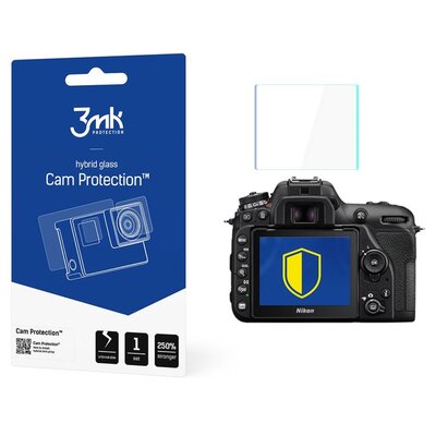 Szkło ochronne do Nikon D7500  - 3mk Cam Protection