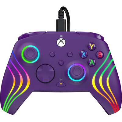 Kontroler PDP Afterglow Wave Xbox S/X/One/PC Fioletowy