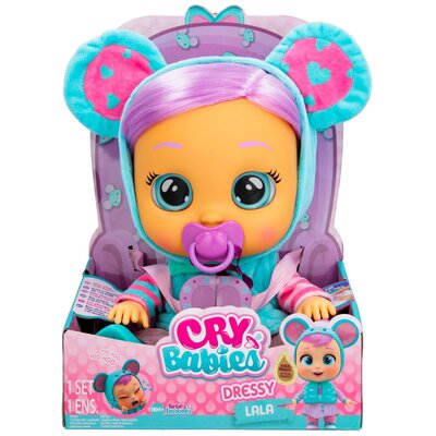 TM Toys Cry Babies Lalka Dressy Lala IMC83301