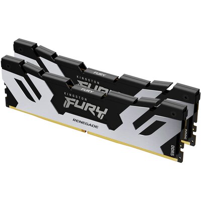KINGSTON 64GB 6400MT/s DDR5 CL32 DIMM Kit of 2 FURY Renegade Silver XMP