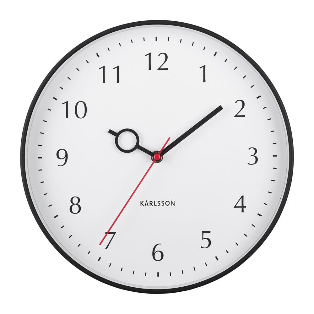 Zegar ścienny ø 30 cm Loupe – Karlsson