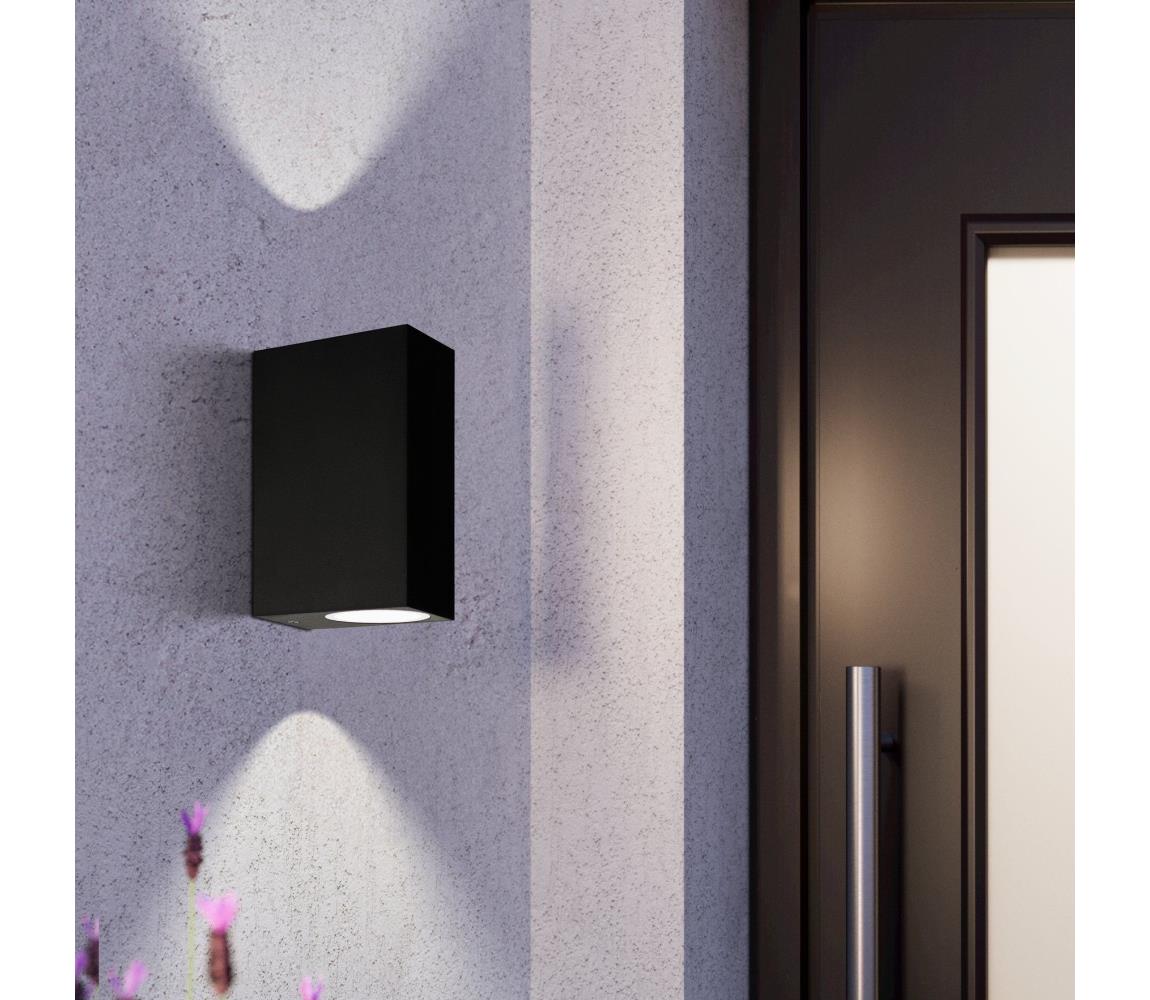 Eglo 74023 - Kinkiet zewnętrzny SCOGLIERA 2xGU10/5W/230V IP44