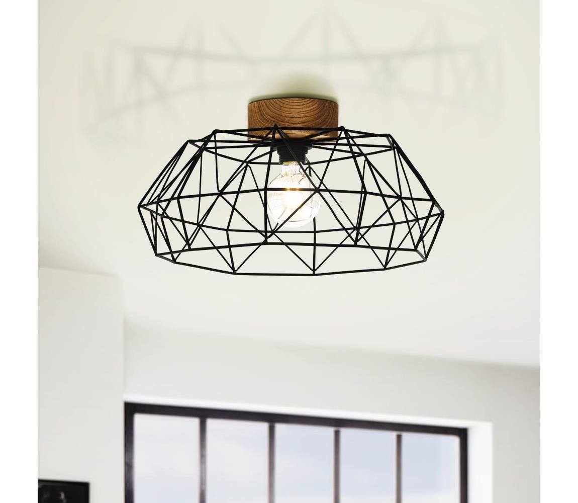 Eglo 44088 - Plafon PADSTOW 1xE27/60W/230V - FSC certyfikowano