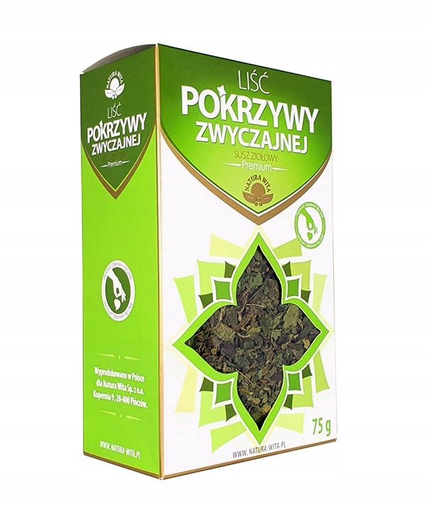 Pokrzywa Zwyczajna Liść Premium 75g Natura Wita