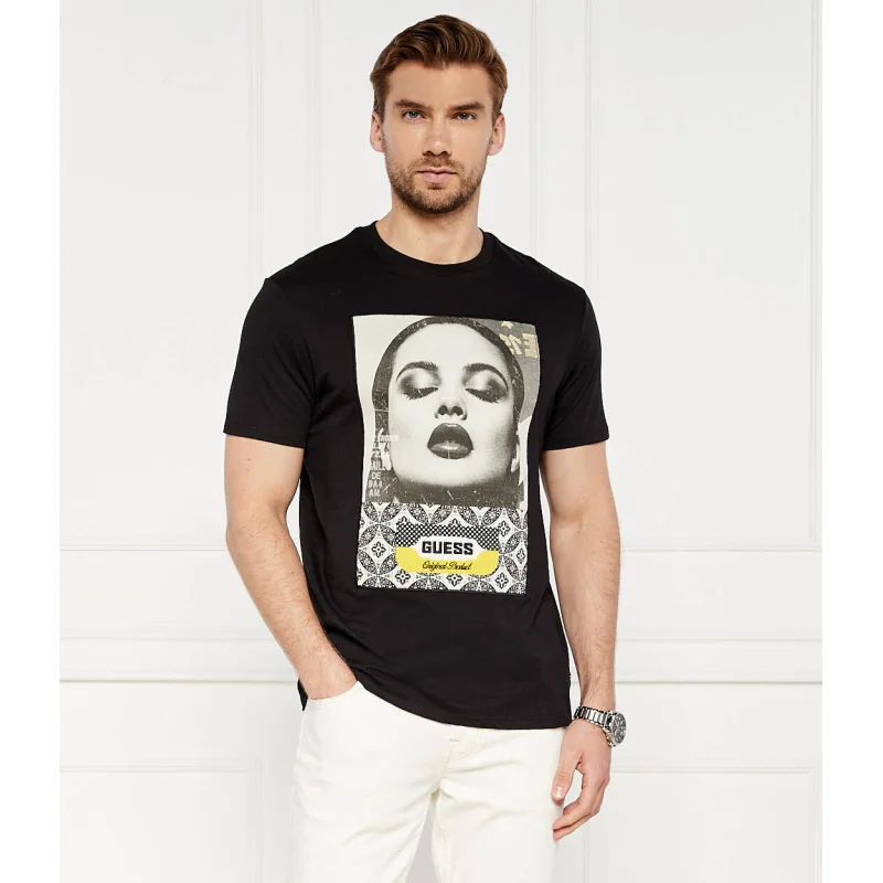 GUESS T-shirt GIRL COLLAGE | Regular Fit