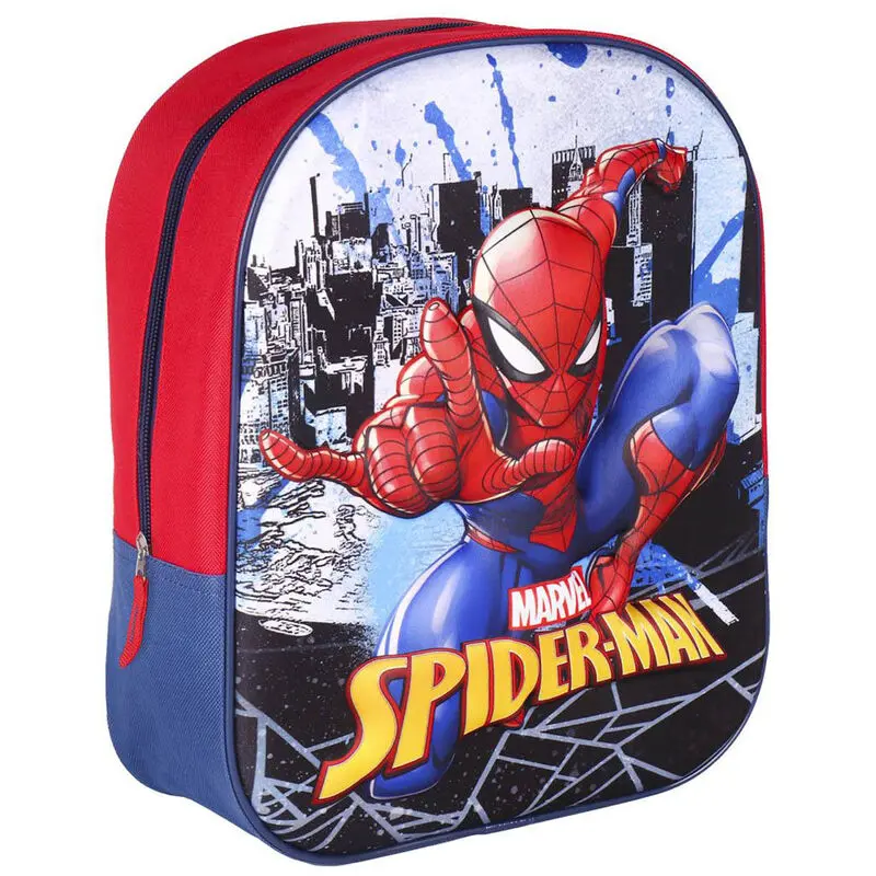 Plecak szkolny Spiderman Szary (25 x 31 x 10 cm)
