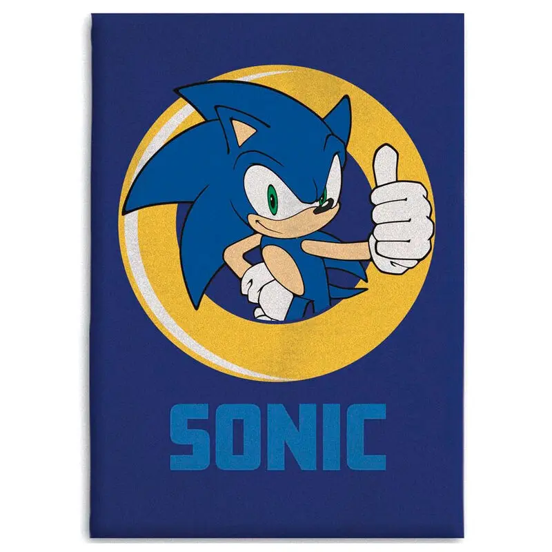 Koc polarowy Sonic The Hedgehog