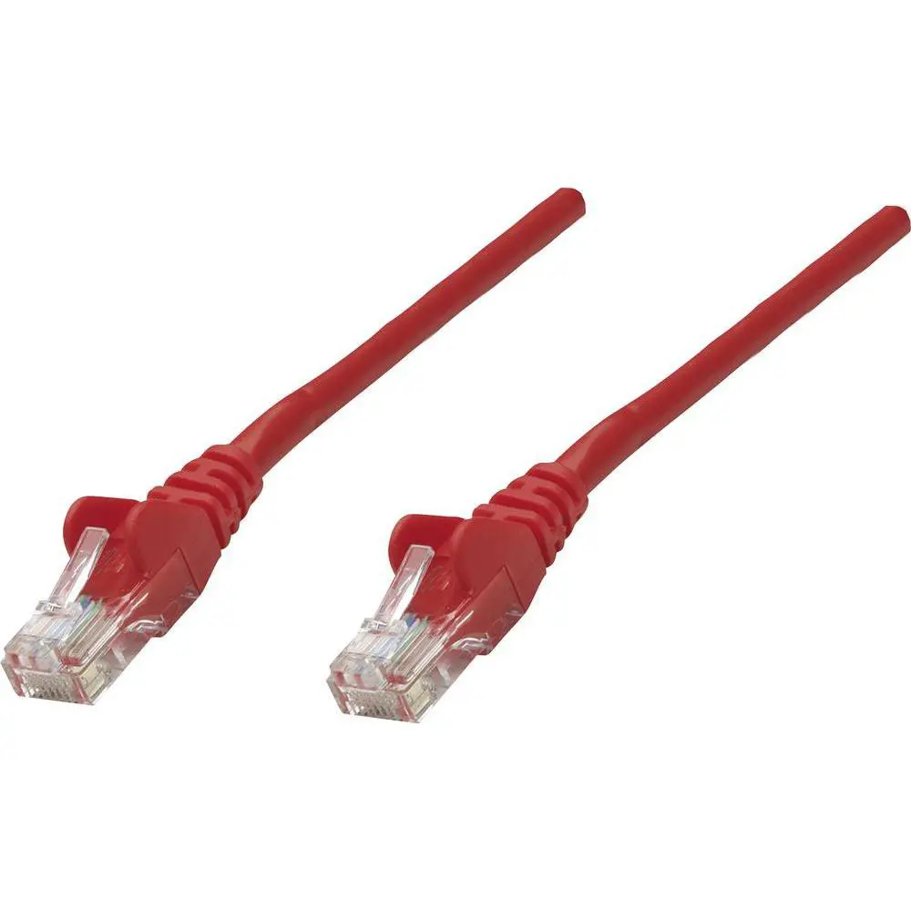 Intellinet Network Solutions patch cord RJ45, snagless, kat. 5e UTP, 2m czerwony (319300)