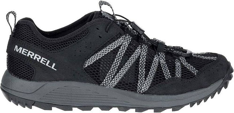 Buty trekkingowe męskie Merrell Wildwood Aerosport czarno-szare r. 44