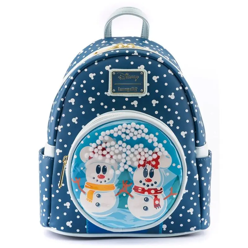 Loungefly Disney Snowman Mickey Minnie plecak 26cm
