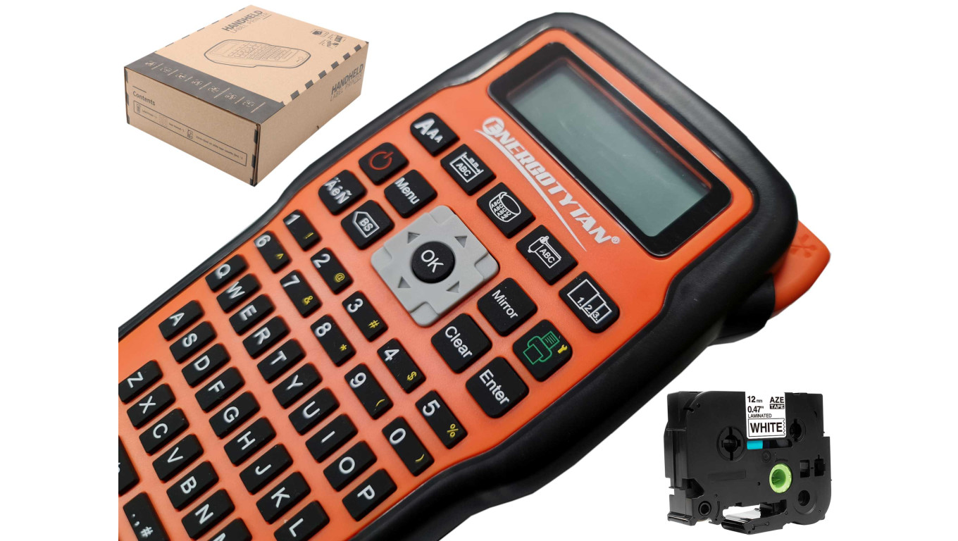 Drukarka etykiet E1000 PRO / ENERGOTYTAN + TAŚMA 8M
