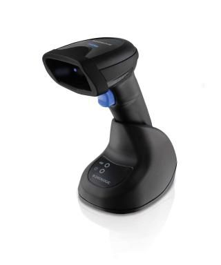 Datalogic QuickScan Mobile QM2500, 433 MHz, USB, 2D MP Imager, czarny, zestaw zawiera: skaner, podstawę i kabel USB
