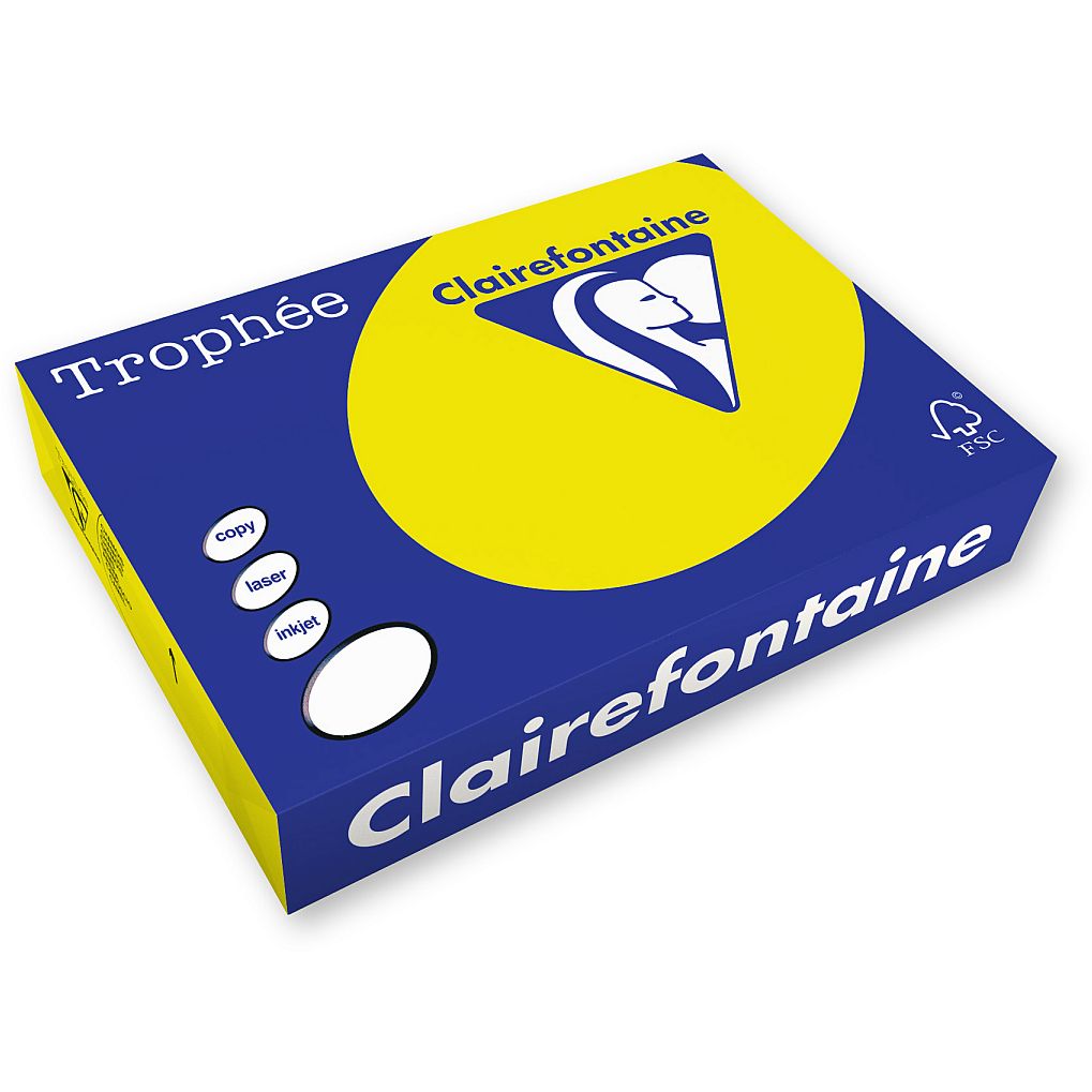 Papier kolorowy kolorowy A3 słoneczny 80g Trophee (xca31887)
