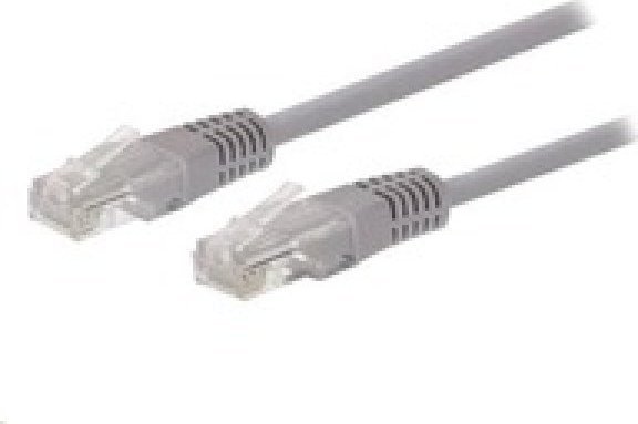 Kabel C-TECH Patchcord Cat5e, UTP, szary, 1,5m