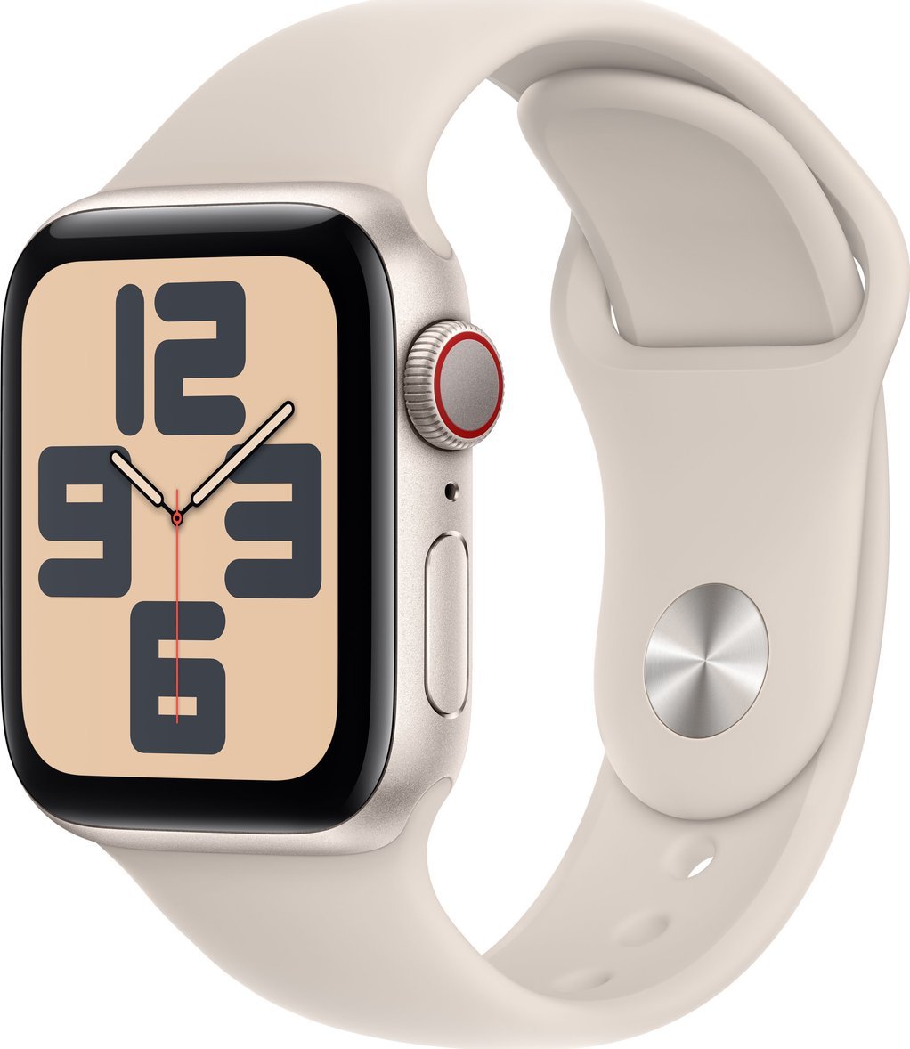 Apple Watch SE 2-gen GPS + Cellular 40 mm S/M Biały