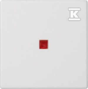 Kontakt Simon Kontakt_Simon Klawisz 45x45 łącznika uniwersalnego z podświetleniem czysta biel Simon Connect K112/9