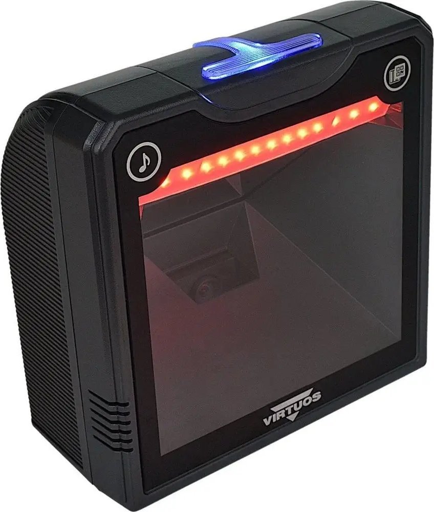 Czytnik 2D Virtuoso HT-865A, stacjonarny, USB, czarny