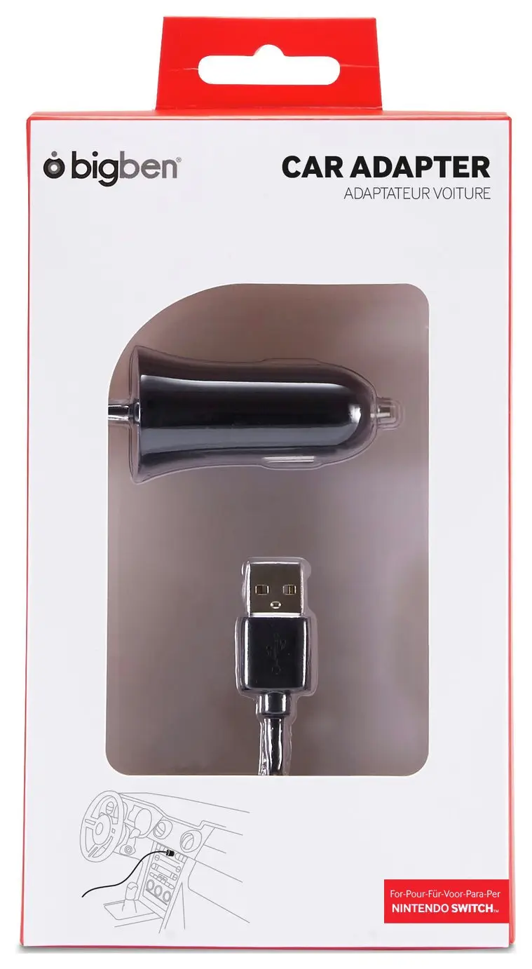 PRZEŁĄCZNIK BIGBEN ADAPTER DO ŁADOWANIA SAMOCHODU