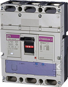 ETI polam Wyłącznik mocy 3P 630A 50kA /wyzwalacz termo-magnetyczny/ EB2 800/3S 004672160 004672160