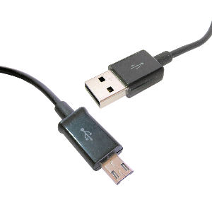 Kabel USB - micro-usb OEM czarny 85cm