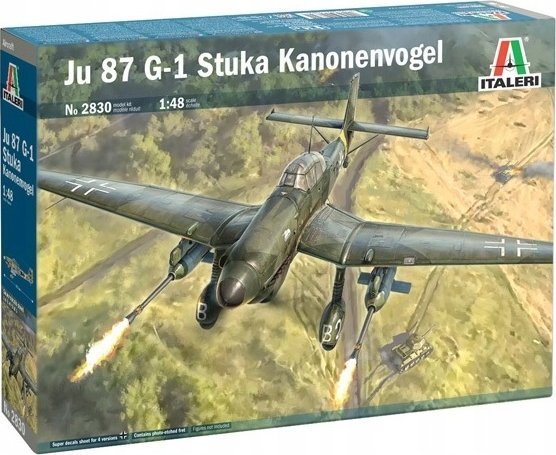 Model plastikowy Ju-87G-1 Stuka Kanonenvogel 1/48