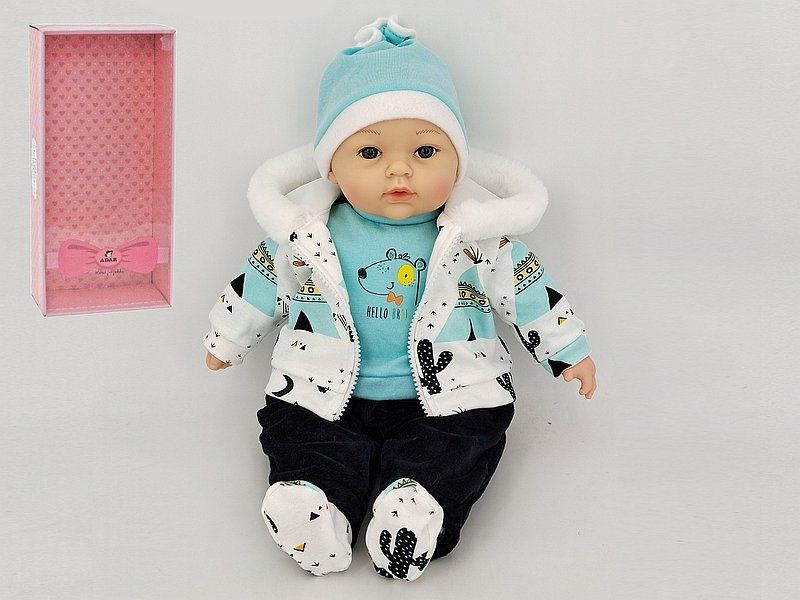 Lalka bobas z polskim gosem, piewa i mwi po polsku; Box [mm:] 450 Adar (594500)