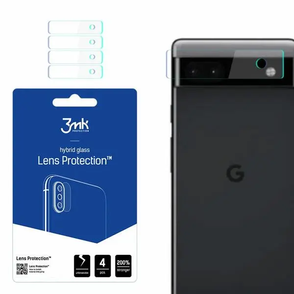 3MK 3MK Lens Protect Google Pixel 6a Ochrona na obiektyw aparatu 4szt