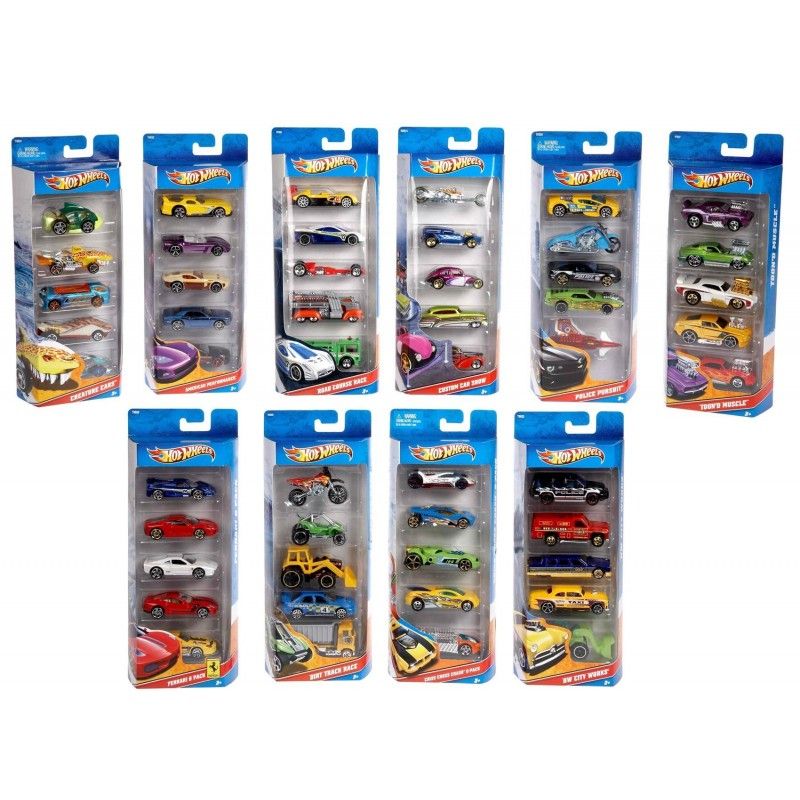 PROM Hot wheels 5-pack samochodw